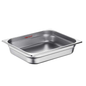 1/2 Size 6.5 cm Deep Anti Jam Stainless Steel Steam Table / Hotel Pan 372121#