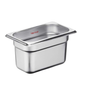 1/9 Size 10 cm Deep Anti Jam Stainless Steel Steam Table / Hotel Pan 372192#