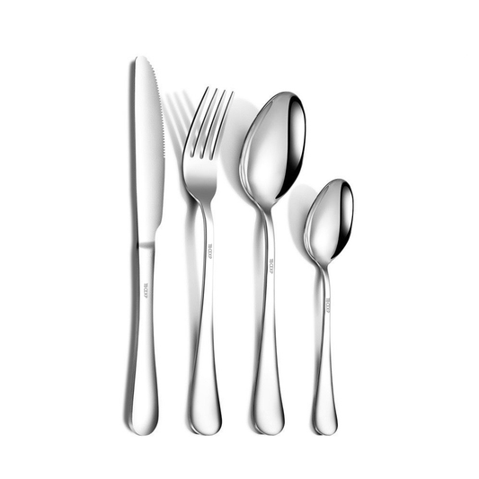 18/0 Stainless Steel Flatware 24 Piece Set TBCEXP 3615011#