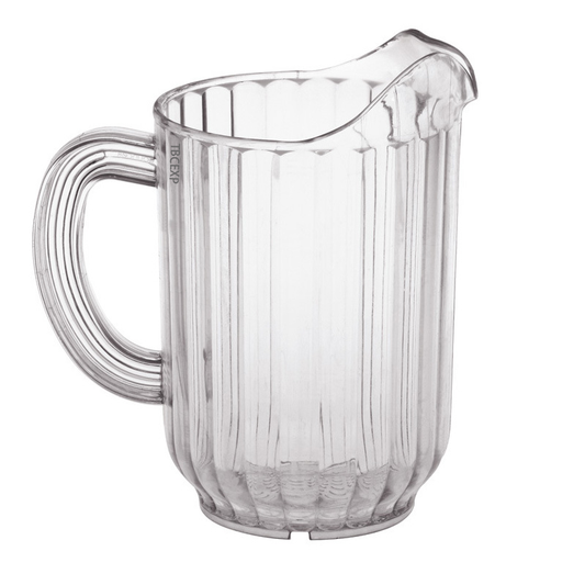 Clear Plastic Beverage Pitcher TBCEXP 373212#