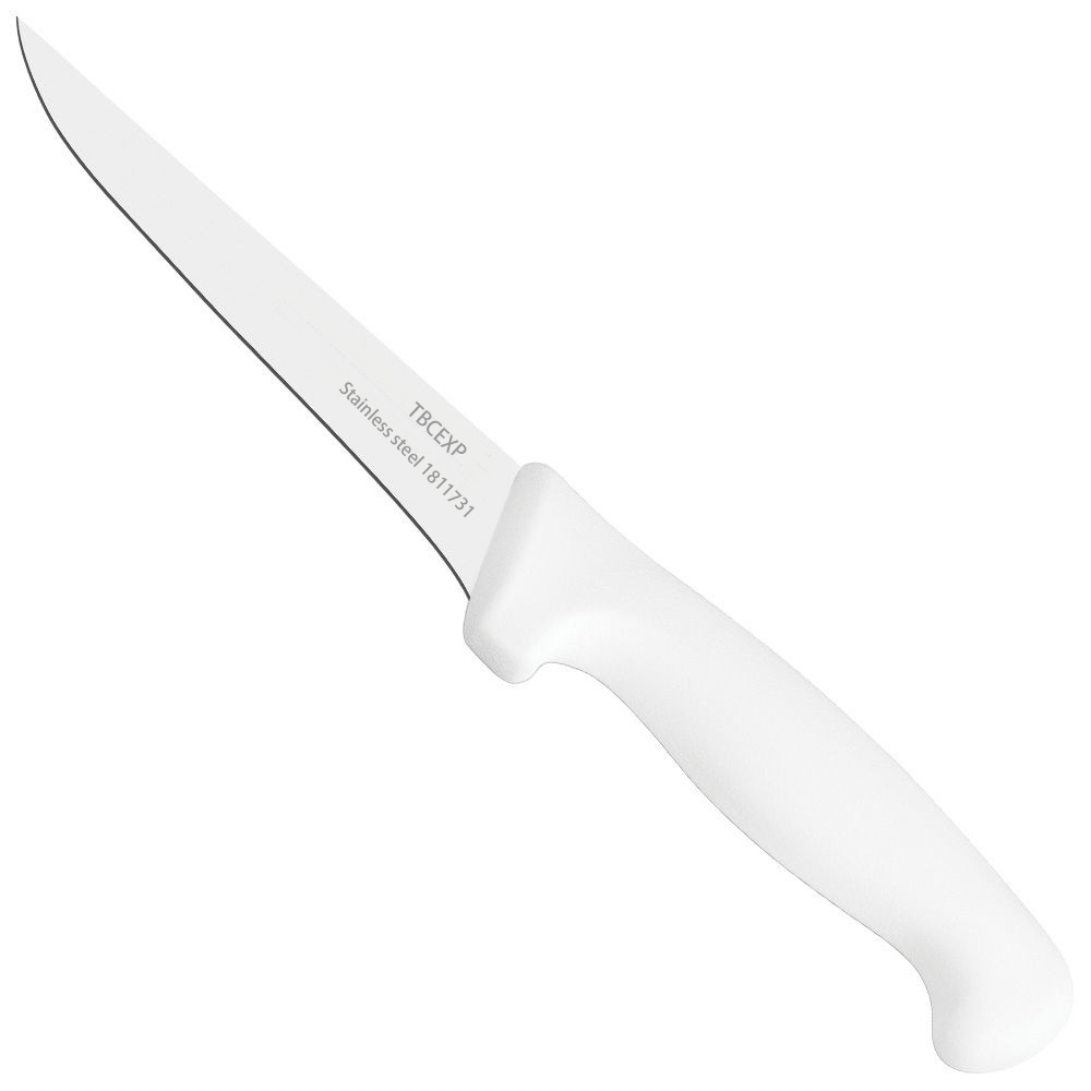 Professional Narrow Boning Knife with White Handles TBCEXP 1811711#