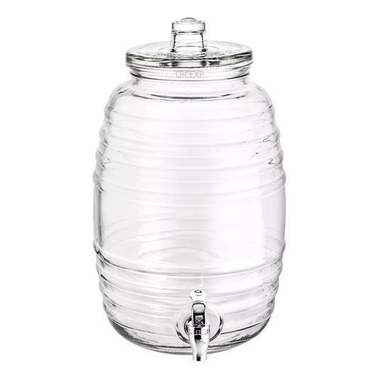 Barrel Glass Beverage Dispenser TBCEXP 3731511#