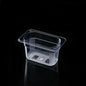 1/9 Size 10 cm Deep Clear Polycarbonate Food Pan 3722920#