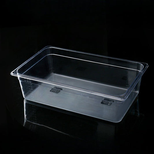 1/1 Full Size 15 cm Deep Clear Polycarbonate Food Pan 3722130#